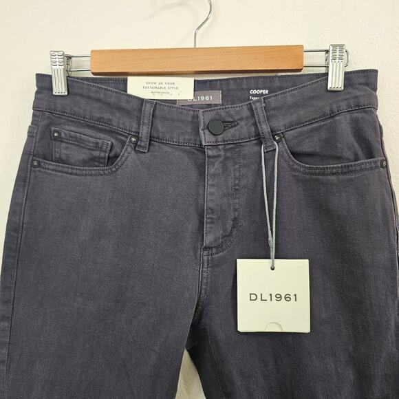 DL1961 Cooper Tapered Slim Jean in Ominous Gray Size 29x32 NWT - Picture 2 of 7